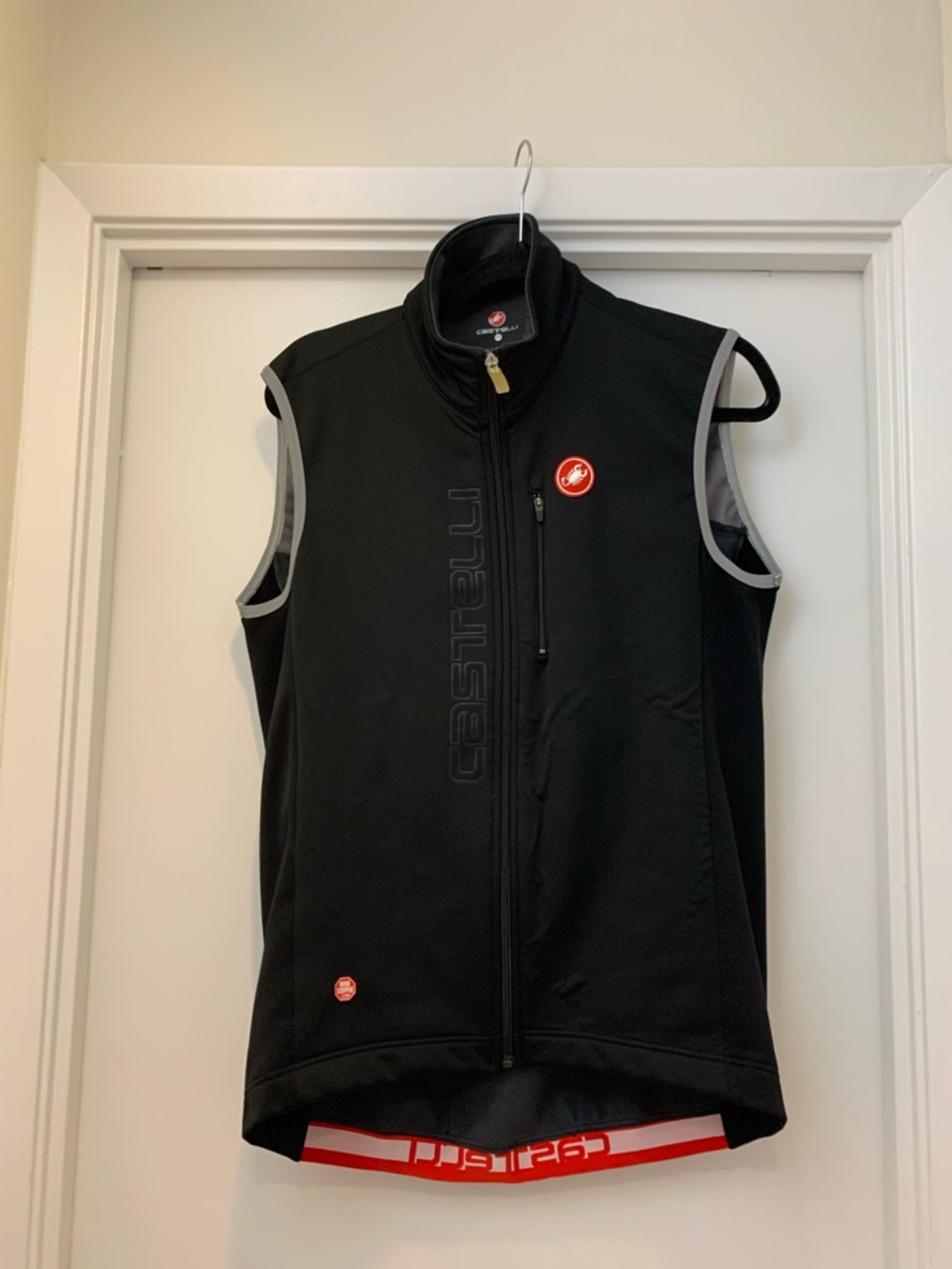 Castelli Men's Black Cycling Vest